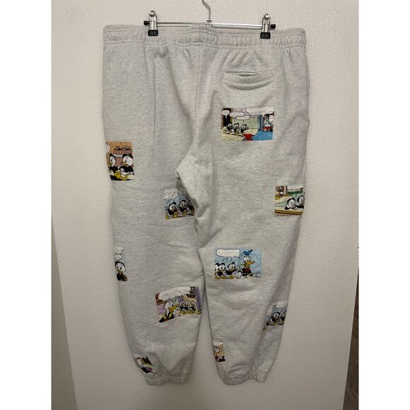 Donald Duck and Huey Duey Louie Patches Sweatpants Disney SIZE L - Picture 4 of 9
